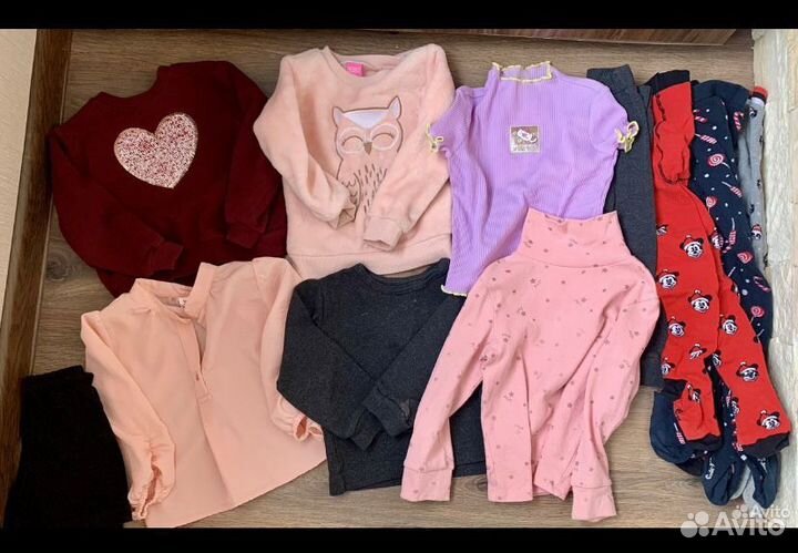 Пакет вещей для девочки