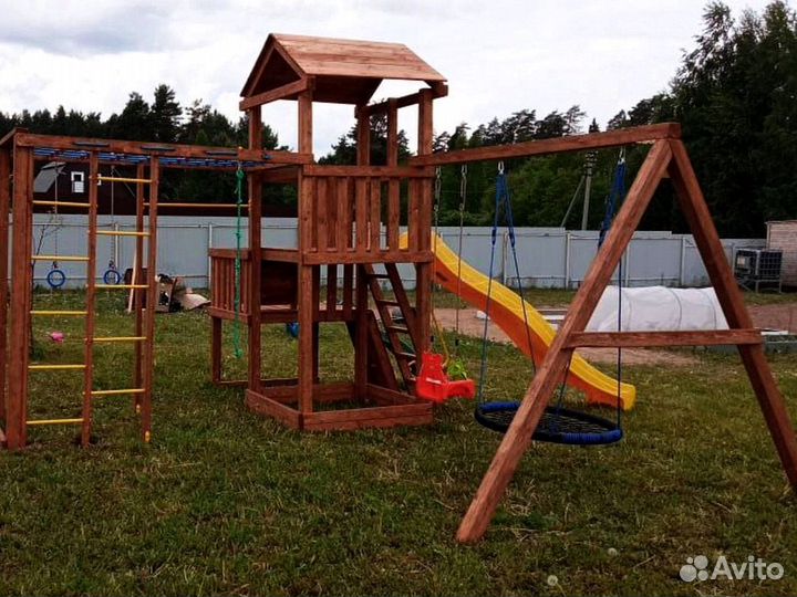 Детский игровой комплекс. Доставка и установка