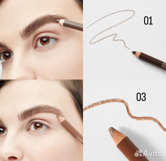 Карандаш для бровей Clarins crayon sourcils