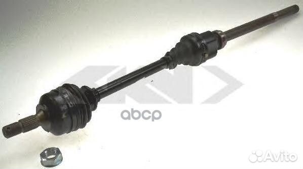 Полуось передн прав peugeot: 308 07, 3008 09