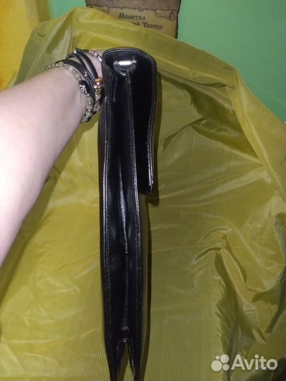 Мужской кожаный портфель Montblanc