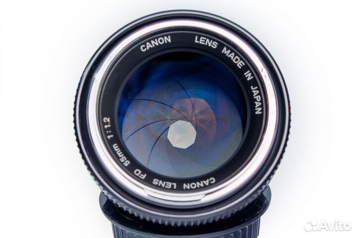 Canon FD 55mm f1.2 с байонетом Canon EF