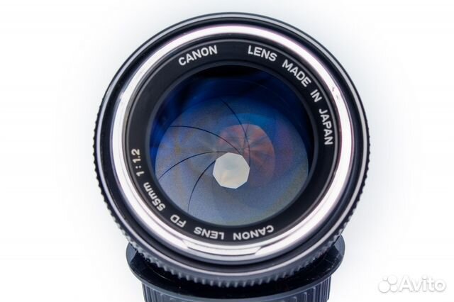 Canon FD 55mm f1.2 с байонетом Canon EF