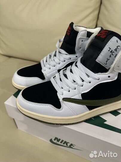Кроссовки Nike Air Jordan Mid Cactus Jack, новые