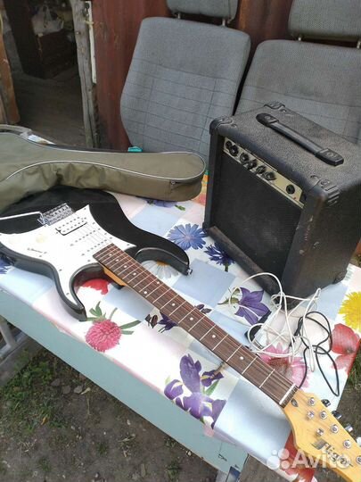 Гитара и усилитель