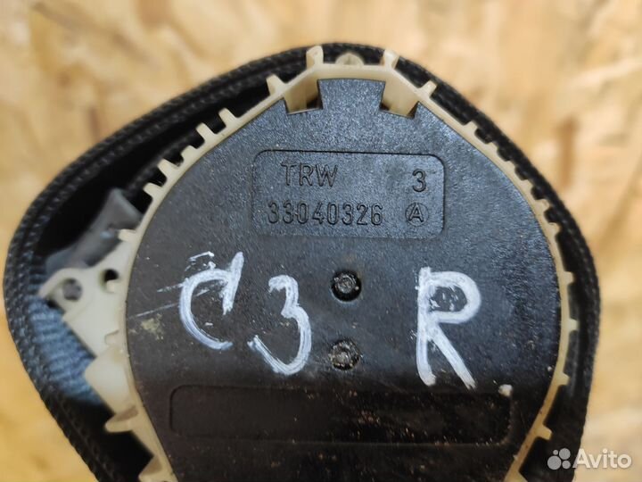 Ремень безопасности передний Citroen C3