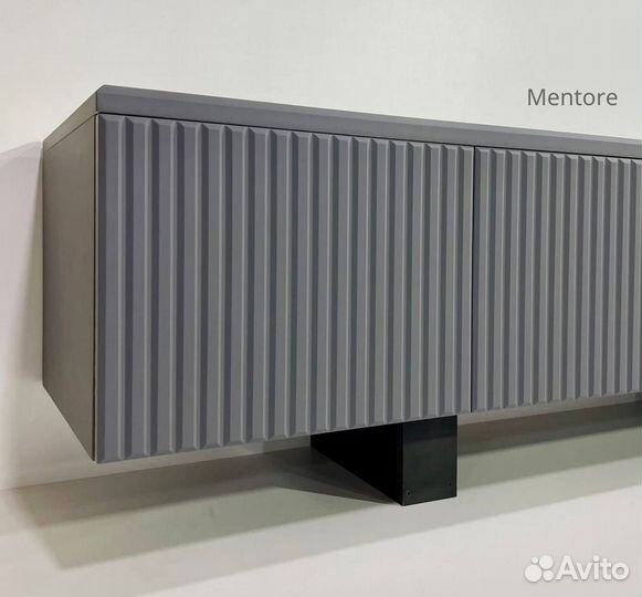 Тумба тв Bravo / борт / графит / 180х40х30 см