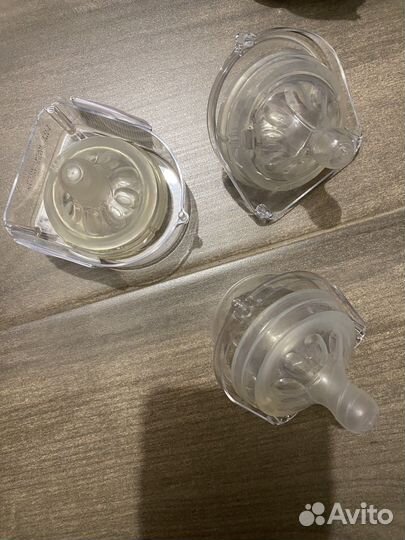 Соски на бутылку avent