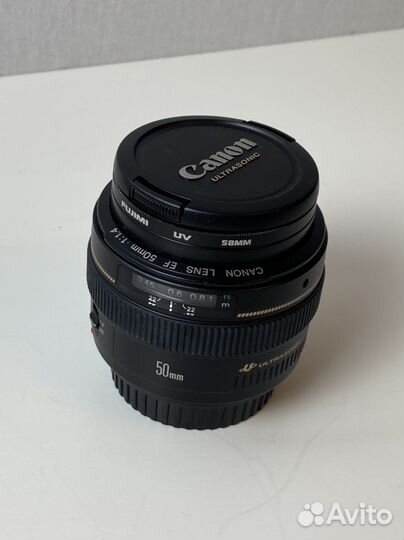Объектив Canon 50mm f 1.4