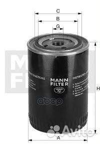 Фильтр системы охлаждения mann-filter WA 956/3