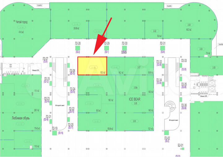 Аренда от собственника в трц 