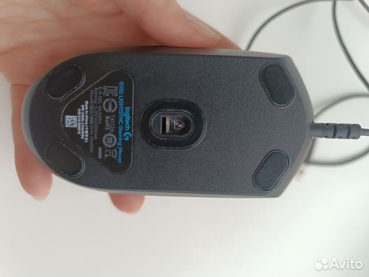 Игровая мышь logitech g102