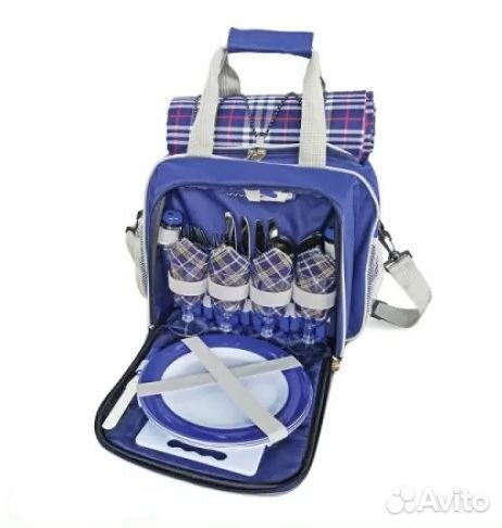 Набор для пикника с термосумкой на 4 персоны