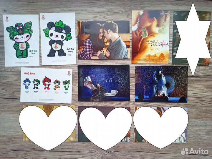 Почтовые открытки. Олимпиада Пекин, Мемуары гейши