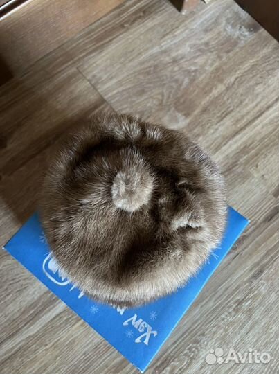 Норковая шапка женская «Русский мех»