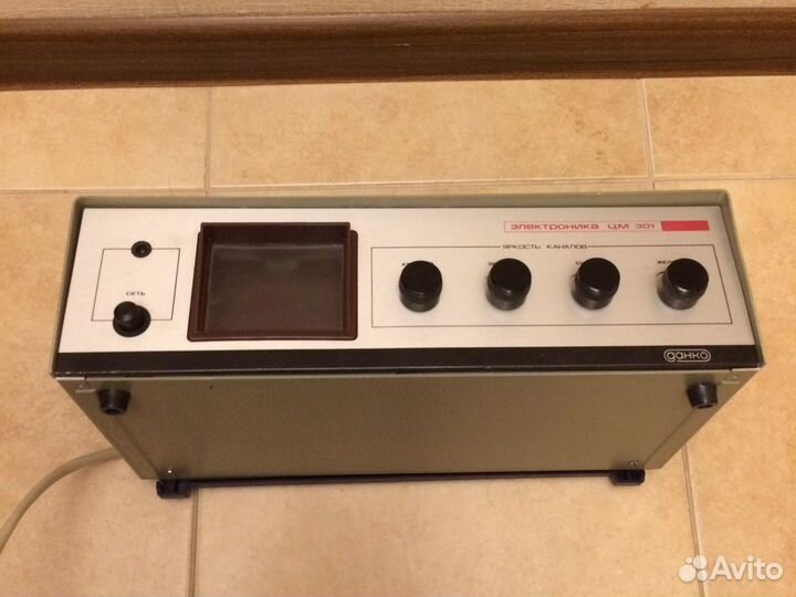 Цветомузыка «Электроника цм-301»ссср