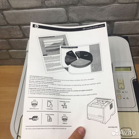 Лазерный принтер HP laser jet 2035