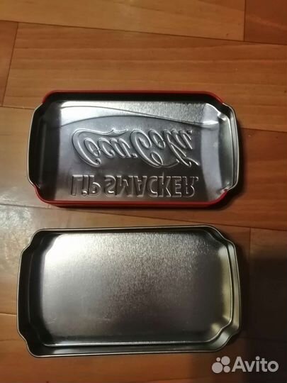 Коробочка жестяная кока кола и макдональдс