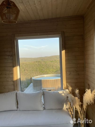 Баня на дровах с купелью