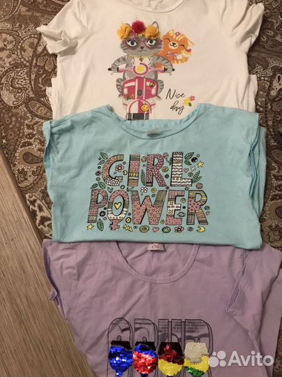 Вещи на девочку пакетом 152-158