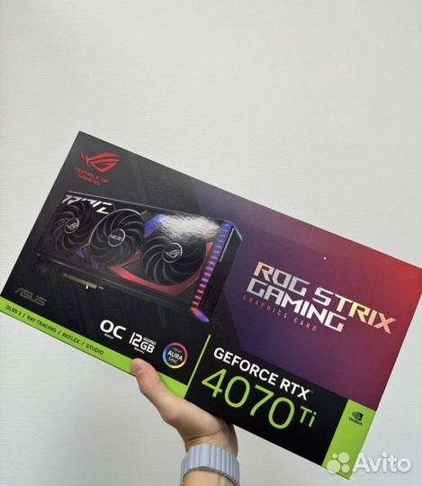 Asus rog strix rtx 4070 ti 12gb