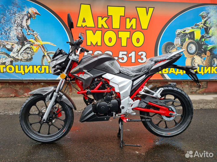Мотоцикл Regulmoto Raptor new (чёрно-красный)