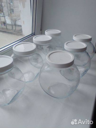 Банки стеклянные