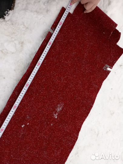 Ковролин под стапель красный арива арт. 2704201809