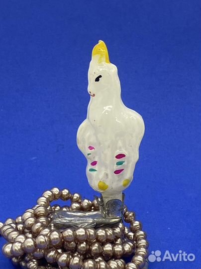 Елочная игрушка Козлик Серебряное копытце(52)