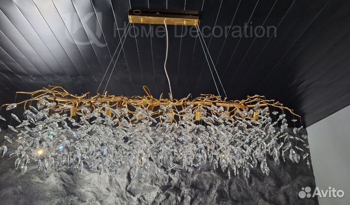 Дизайнерская люстра 160 см длина