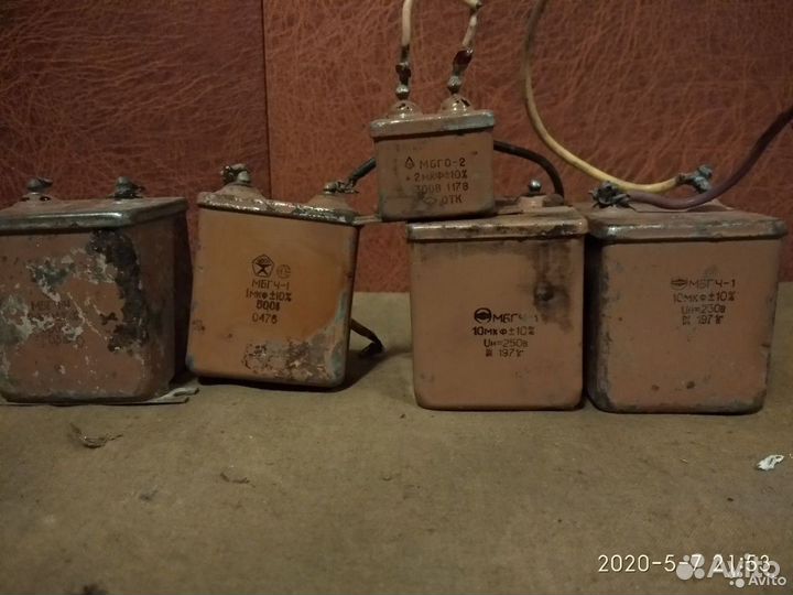 Конденсаторы разные