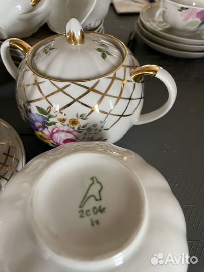 Чайный сервиз Дулево
