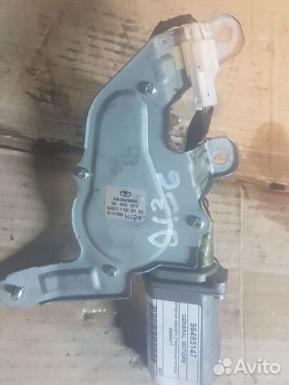 Моторчик заднего стеклоочистителя daewoo matiz