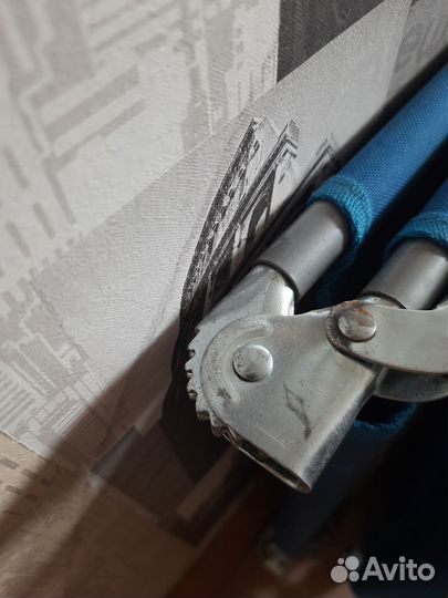 Раскладушка компактная, кемпинговая, до 100кг