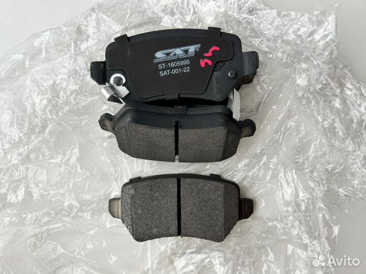 Тормозные колодки задние lifan myway