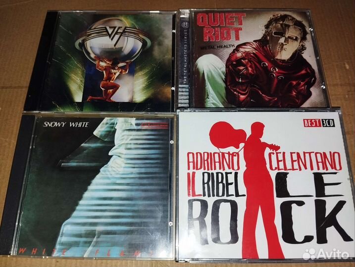 Queen, Led Zeppelin, Deep Purple, ELO. CD