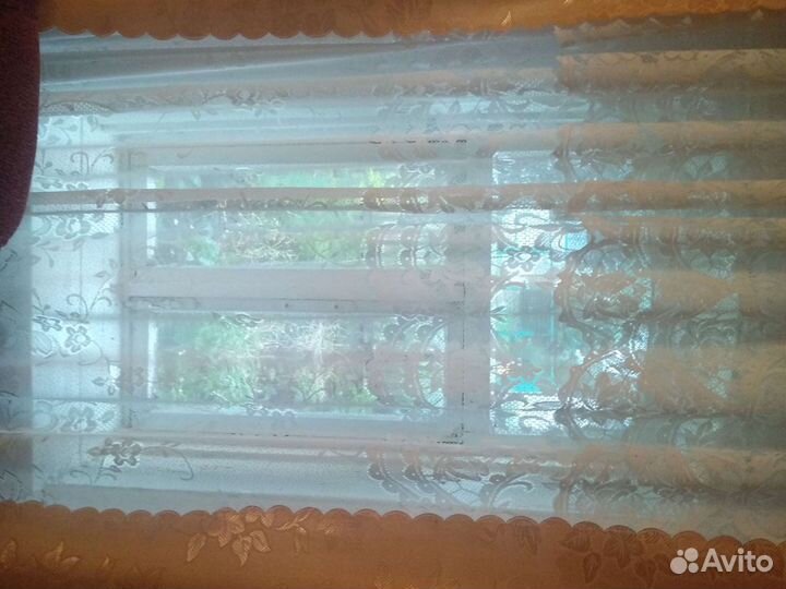 Шторы, туль