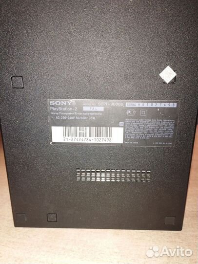 Sony PlayStation 2 Slim, идеально читает диски