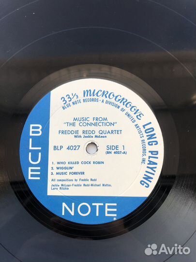 LP Freddie Redd Quartet With J. McLean - The Music