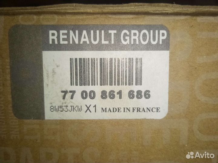 Водяной насос помпа renault logan 1.4 7700861686