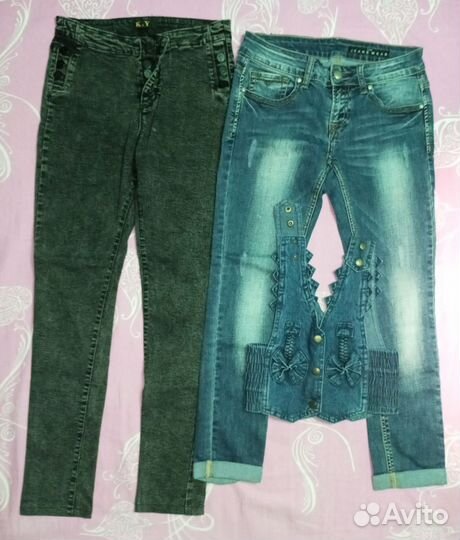 Джинсы и кофты