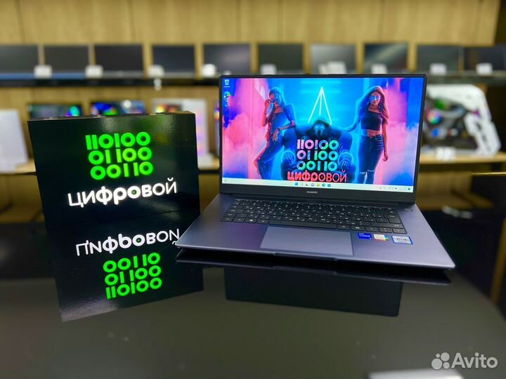 Ноутбук Huawei D15 Core i5 DDR4-8Gb SSD-256Gb