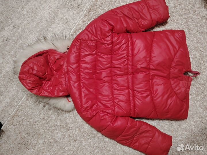 Пуховик детский на девочку