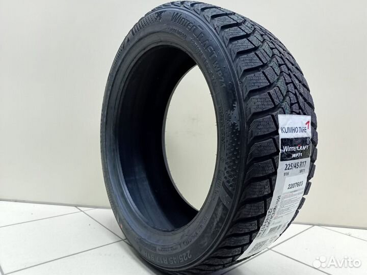 Kumho WinterCraft WP71 225/45 R17 91H