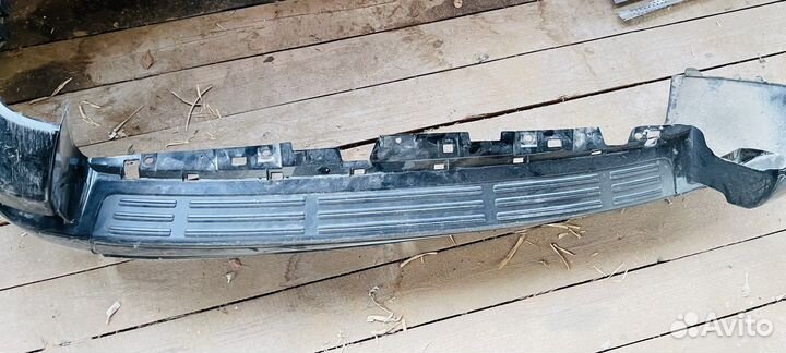 Бампер задний на Toyota Land Gruiser Prado 120