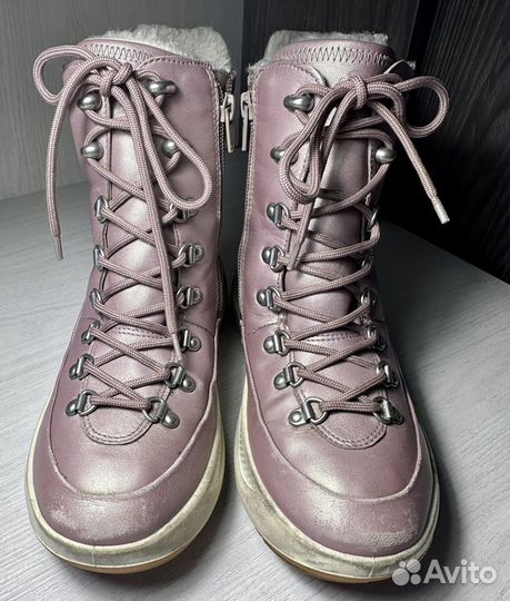 Ботинки зимние ecco 34