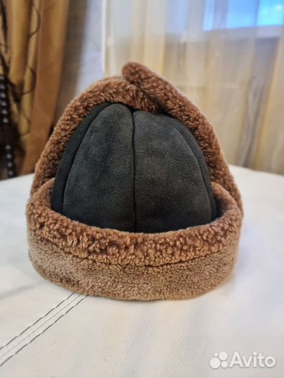 Мужская зимняя шапка 57 размер