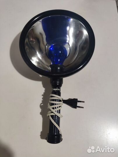 Синяя лампа (рефлектор Минина)
