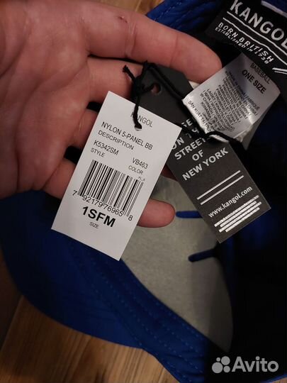 Кепка пятипанелька Kangol новая оригинал