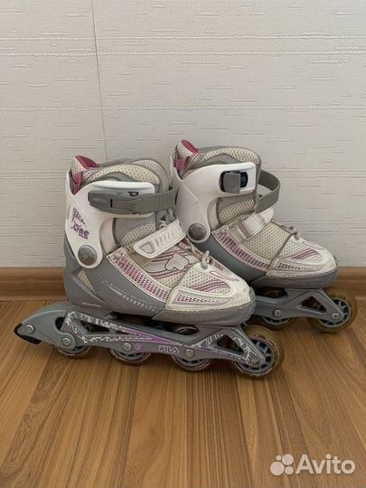 Роликовые коньки детские раздвижные fila